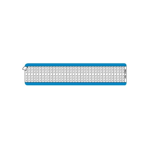 Panduit Pre-Printed WM Card, Vinyl Cloth, 0.25, PK25 PCM-42